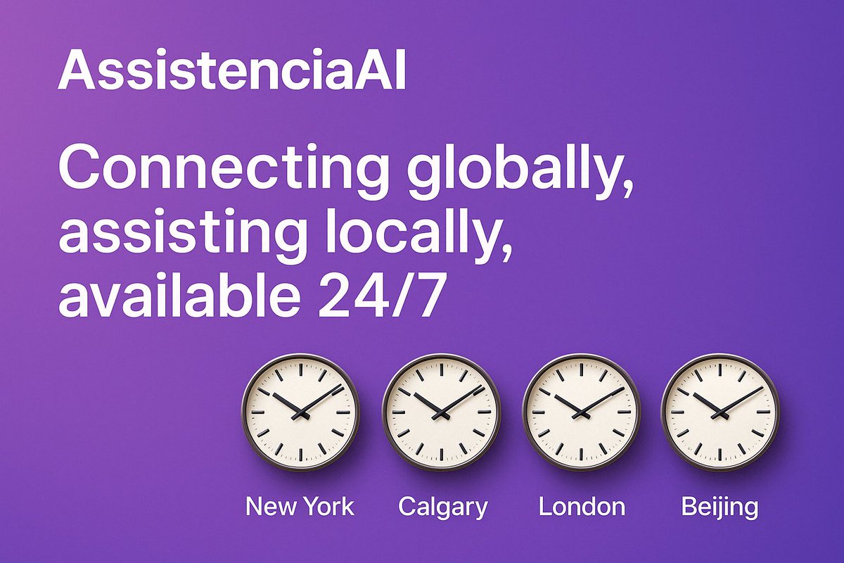 AssistenciaAI's tweet image. Why wait for business hours?
Your support team just got global.
AssistenciaAI keeps you connected 24/7.  Join the waitlist …tencia-landing-page-latest.vercel.app 
#NextGenSupport #AroundTheClock #AssistenciaAI