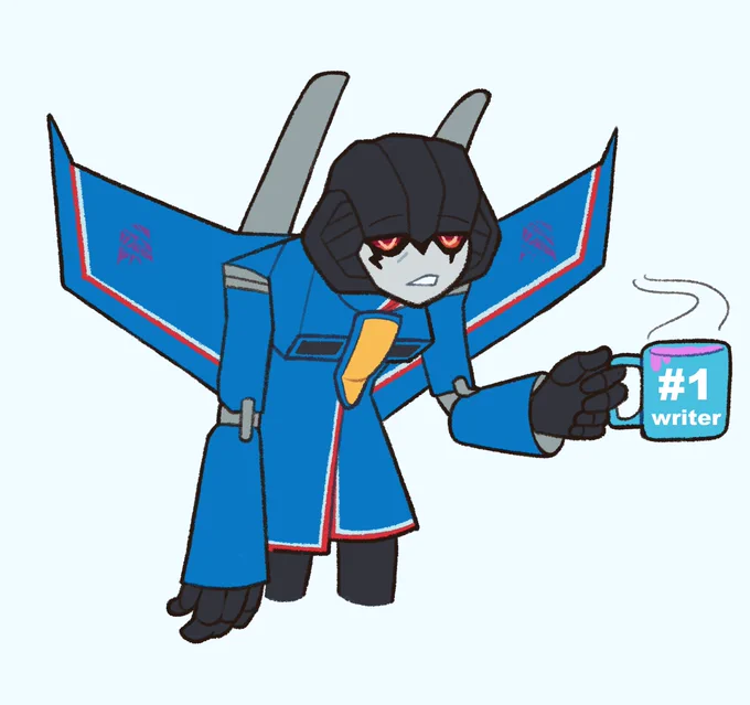 really powering through it today[ #art #transformers #maccadam #thundercracker ] 
