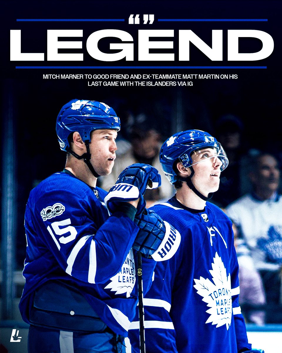 💙♾️

#LeafsForever