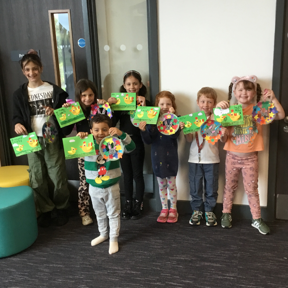 stocktonlibrary's tweet image. We've had some fantastic Easter crafts, and there are still places available for you to join in more half-term fun. Visit stockton.spydus.co.uk for more details #EasterCrafts #LibraryFun #StocktonLibraries #HalfTerm