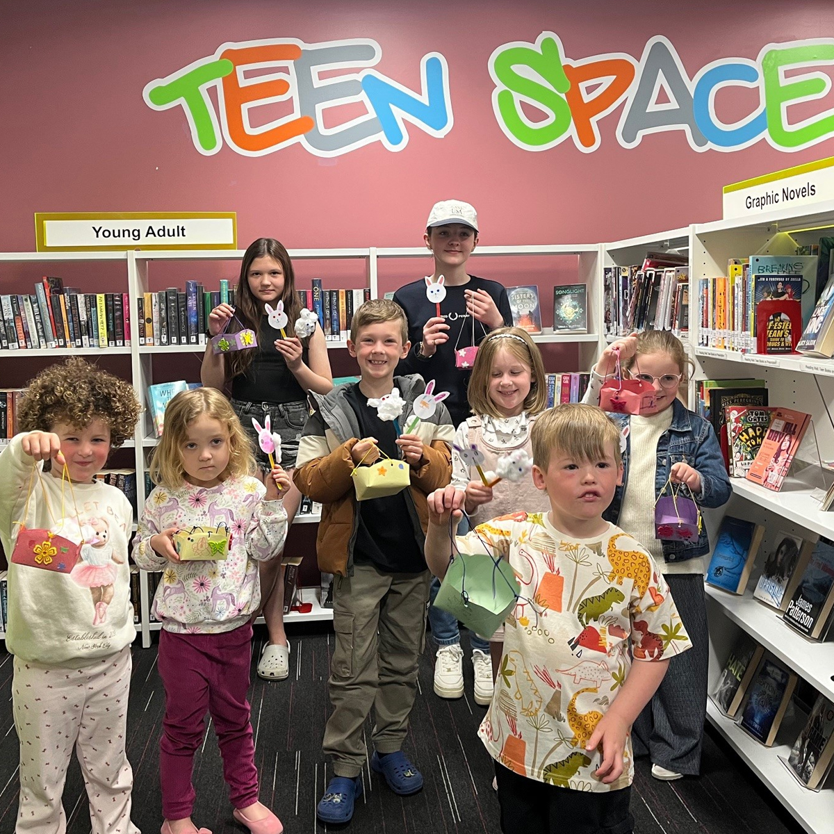 stocktonlibrary's tweet image. We've had some fantastic Easter crafts, and there are still places available for you to join in more half-term fun. Visit stockton.spydus.co.uk for more details #EasterCrafts #LibraryFun #StocktonLibraries #HalfTerm