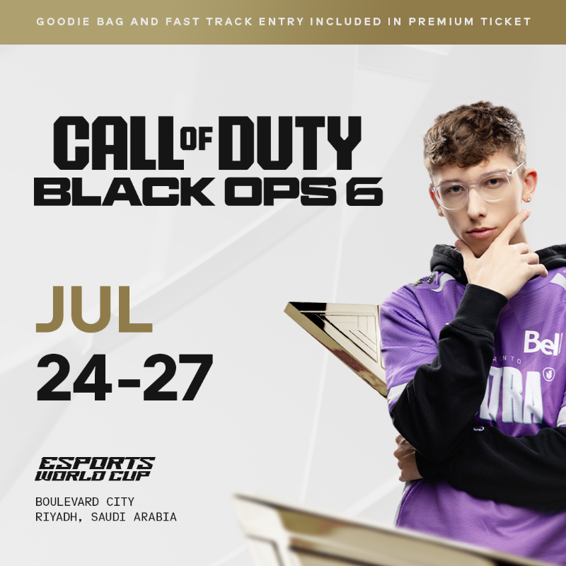 EWC_EN's tweet photo. The Esports World Cup is approaching!
Time to lock in your plans, secure your tickets and get ready for the biggest esports experience to date. Whose crowd will we see you in this summer?

📍 Riyadh, Boulevard City
📅 July &amp; August 2025