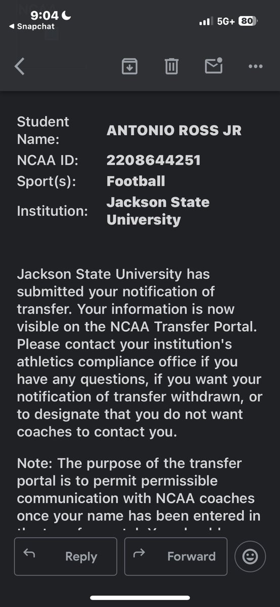 Antonio_Ross_Jr's tweet photo. Officially in the Portal! https://t.co/u9JY7EEvLR