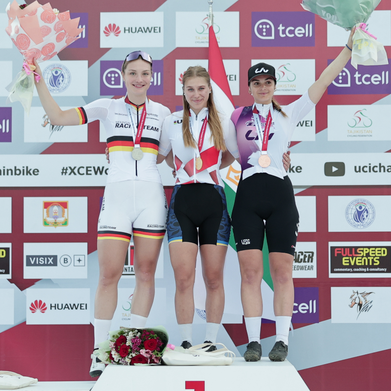 UCI_MTB's tweet photo. The 2025 UCI Mountain Bike Eliminator World Cup is 🔛

1️⃣ week ago, the riders took over Dushanbe for a spectacular season opener which saw Mariia Sukhopalova and Jakob Klemenčič triumph in the Tajik city. 🏆🇹🇯

Full race recap by @CityMTB below! 👇

#XCEWorldCup