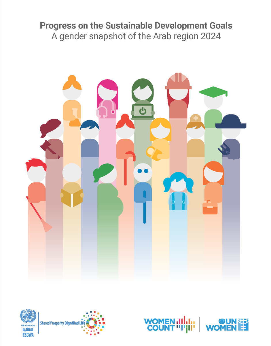 📢 Just launched! 
The 2024 Gender Snapshot of the Arab Region reveals both progress and persistent gender gaps across the Sustainable Development Goals.
📰 Read our press release: unwo.men/cv6x50VBEZT
📘Full report: unwo.men/GcIC50VBF2A
#GenderData #SDGs #UNWomen #AFSD2025