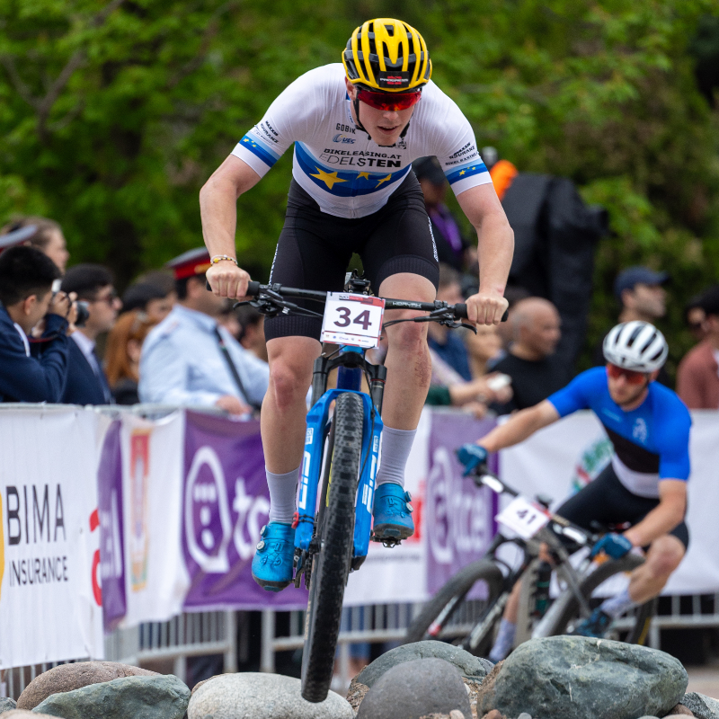 UCI_MTB's tweet photo. The 2025 UCI Mountain Bike Eliminator World Cup is 🔛

1️⃣ week ago, the riders took over Dushanbe for a spectacular season opener which saw Mariia Sukhopalova and Jakob Klemenčič triumph in the Tajik city. 🏆🇹🇯

Full race recap by @CityMTB below! 👇

#XCEWorldCup