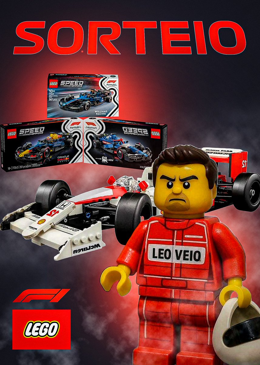 leoyahata's tweet photo. KOE EM PARCERIA COM A @LEGO_Group 
ESTAREI FAZENDO UMA LIVE ESPECIAL DURANTE ESSE MÊS E SORTEANDO 3 KITS LEGO F1

PARA PARTICIPAR É SÓ IR NA LIVE E DIGITAR !TICKET 10 É DE GRAÇA 

https://t.co/ahGXXVhRB5 https://t.co/XNvNtNC7F2