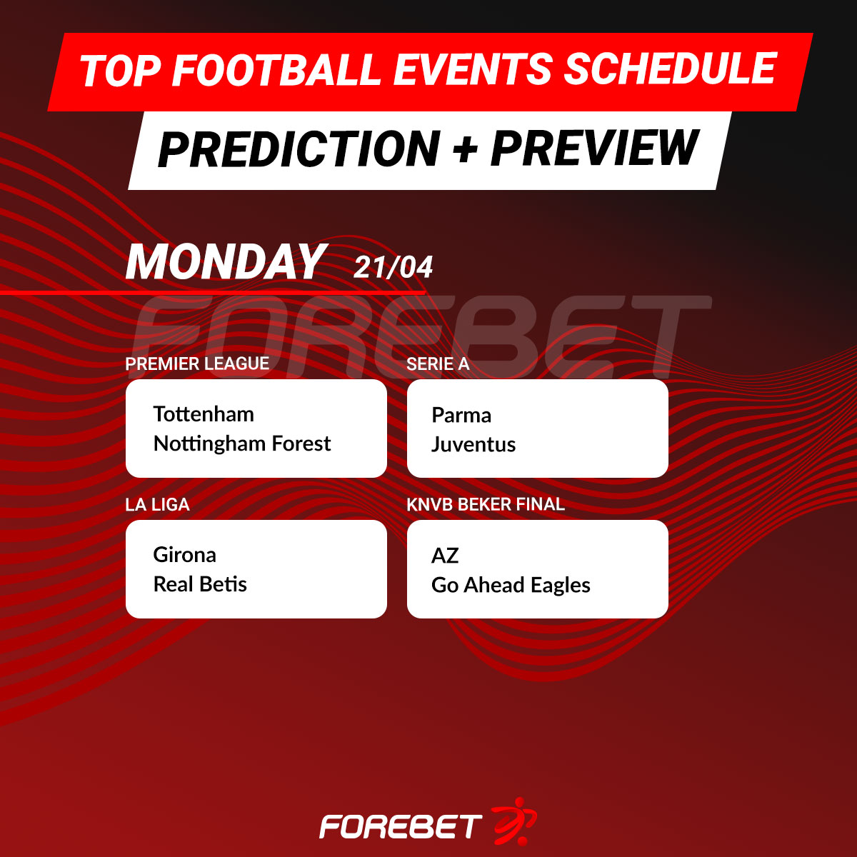 Forebet's tweet photo. The week will be interesting for sure! 🤩💥
#forebet #topevents https://t.co/zK29sLWYiI