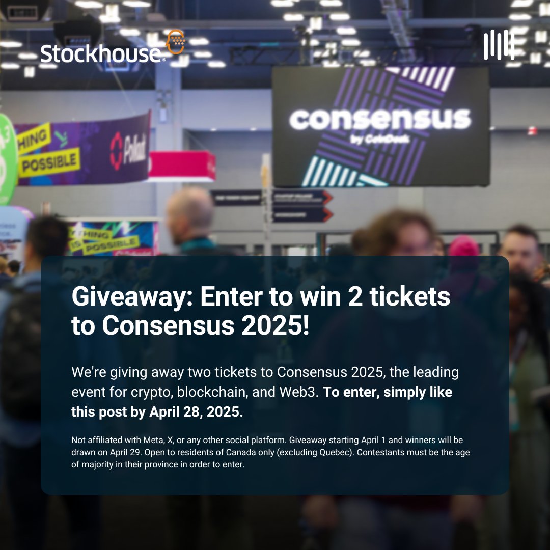 Win 2 tickets to @Consensus2025.

Like this post to enter. No forms, no tags.

#Consensus2025 #Web3 #CryptoCanada #Giveaway
