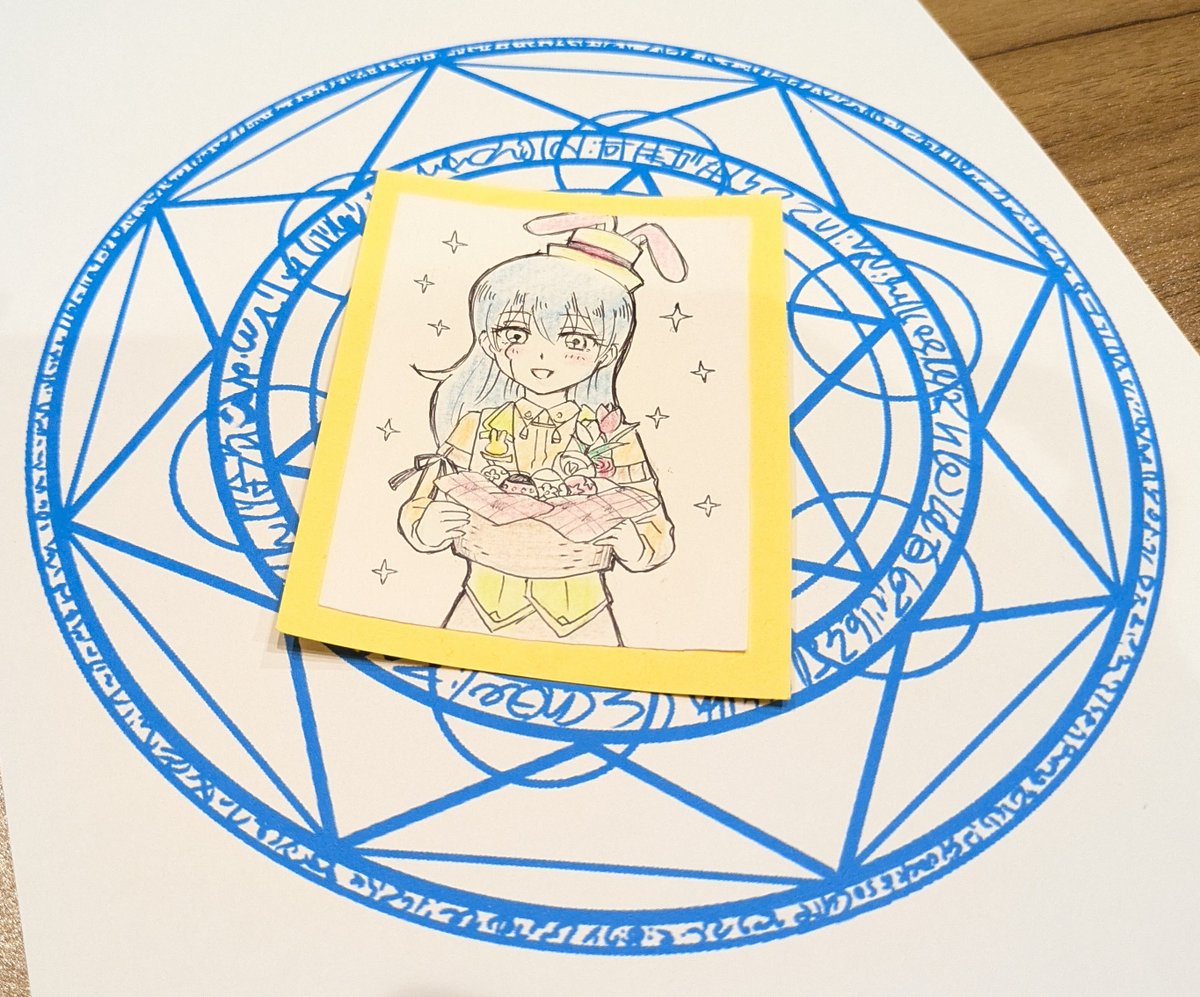 「こちらはを召喚するための触媒にされたちゃん。 」|むつき🧱7/5東1え38aのイラスト