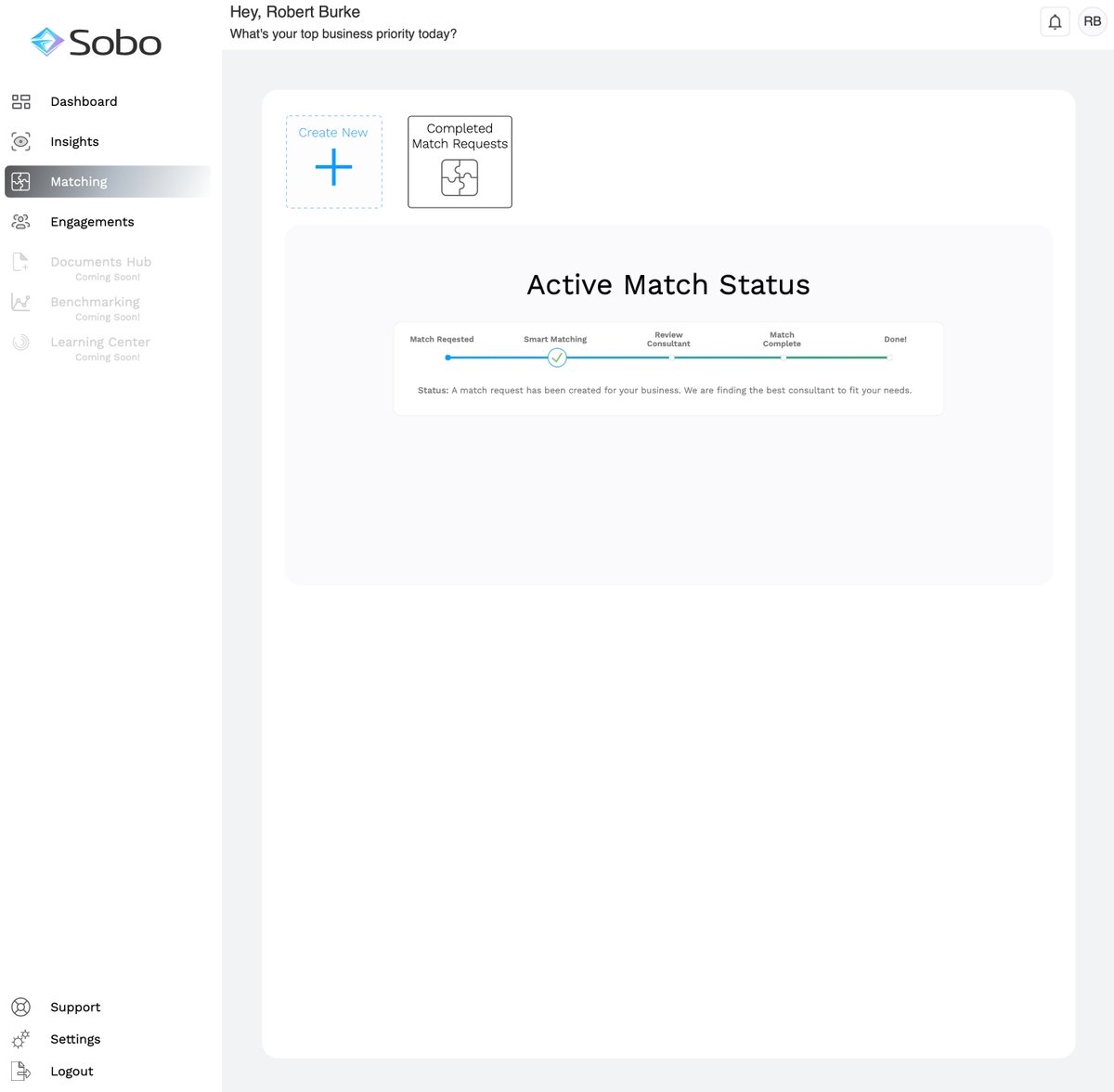 Our team has an exciting announcement to make! 

There are Upcoming Enhancements of our product in Q2 for a better user experience on our platform.

Looking ahead to Q2 2025, Sobo is set to introduce new features aimed at further empowering SMBs:

Updated User Interface: