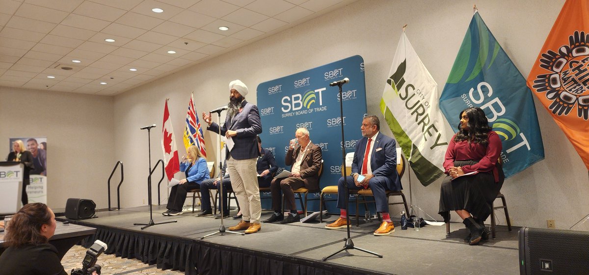 Federal Election Debate of Surrey &amp; White Rock Candidates took place on April 15,2024 @ 6-8pm in Sheraton Vancouver Guildford Hotel, it was well attended  &amp; great opportunity for voters to hear directly from the candidates on key issues that impact them.

facebook.com/share/p/166wbG…