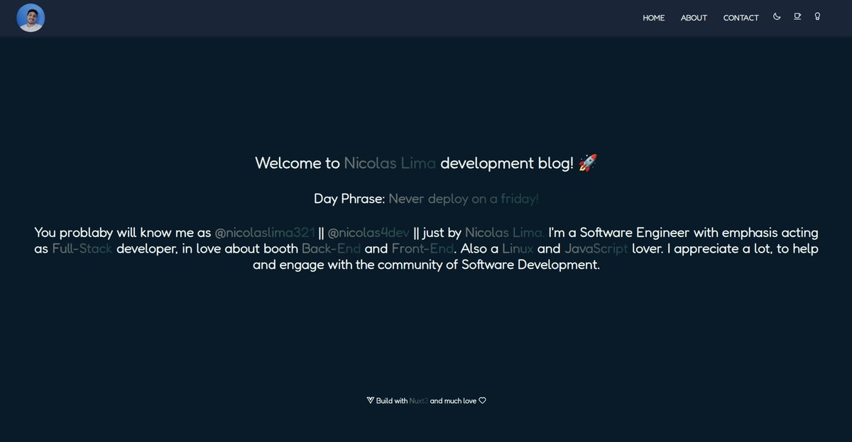 nicolas4dev's tweet photo. That feeling when you revisit an old dev blog and realize how much you’d do it differently 😅

https://t.co/H3lvB841FP https://t.co/yya2ZynIk4