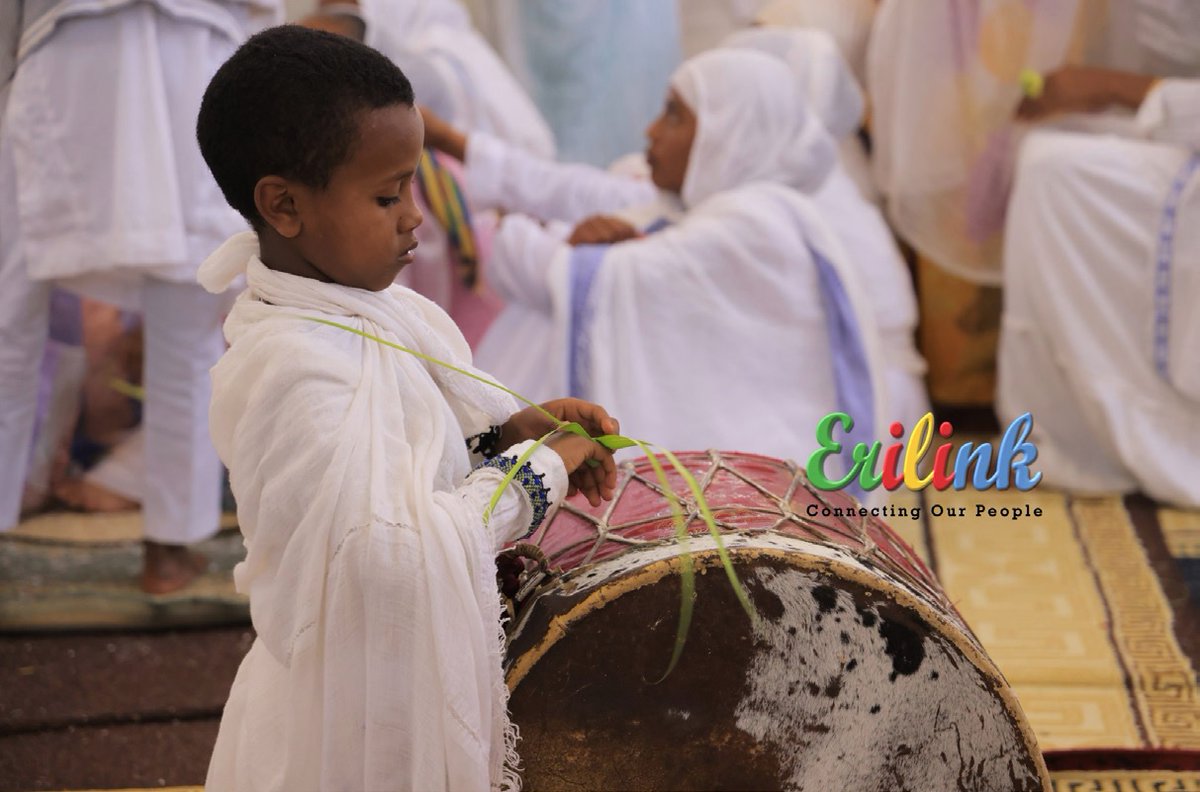 hawelti's tweet photo. Excellent Read: #Eritrea: The Great Lent - A time of Profound Introspection and Spiritual Discipline; by Shigey Abraha

A captivating article on Eritrea's rich religious harmony and cultural heritage, within the Abrahamic faiths, seamlessly enmeshed in centuries-old rituals and pious practices:
"... This year, Lent began in February, with Easter Sunday, or Resurrection Sunday, falling on April 20th. The preceding months saw believers dedicating themselves to fasting, personal and communal prayer, confession, self-reflection, and mutual support. Sunday, April 13th, a national holiday, commemorated Hosanna Palm Sunday, marking Christ’s entry into Jerusalem. Churches distributed palm branches, which were intricately woven into crucifixes, decorative rings, and other ornaments. Crafting these palm leaves, particularly the pyramid-shaped rings known as “Shbo” in Tigrinya, has become an integral part of Eritrean culture. Though rooted in spiritual practice, these rings are often worn for their aesthetic appeal, even by non-Christians, as a unique annual tradition".

https://t.co/asv982gUjF