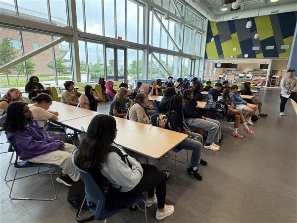 General Marshall Middle School (@gmms_aisd) on Twitter photo Our student athlete mentorship program
is powerful! Today we hosted guests from <a href="/HustonTillotson/">Huston-Tillotson</a> and <a href="/LBJJags/">LBJ Early College HS</a> to learn from their experiences and get into the mindset to excel! Great things are happening! Thank you for lifting up our student athletes! Go Rams! ππ Our student athlete mentorship program
is powerful! Today we hosted guests from <a href="/HustonTillotson/">Huston-Tillotson</a> and <a href="/LBJJags/">LBJ Early College HS</a> to learn from their experiences and get into the mindset to excel! Great things are happening! Thank you for lifting up our student athletes! Go Rams! ππ