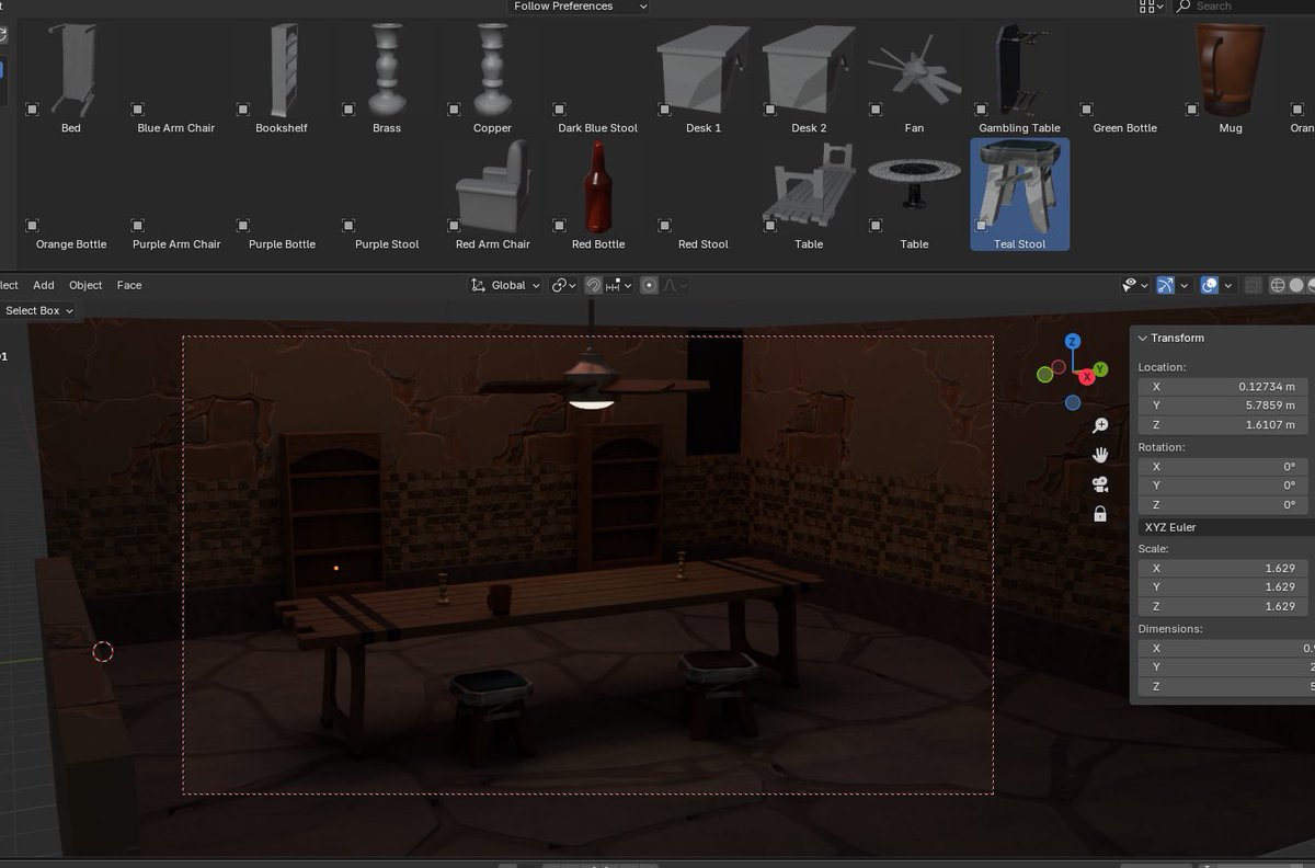 Ghost_X121's tweet photo. Building a new scene!

#blender #3dart https://t.co/HKkTAPac2A