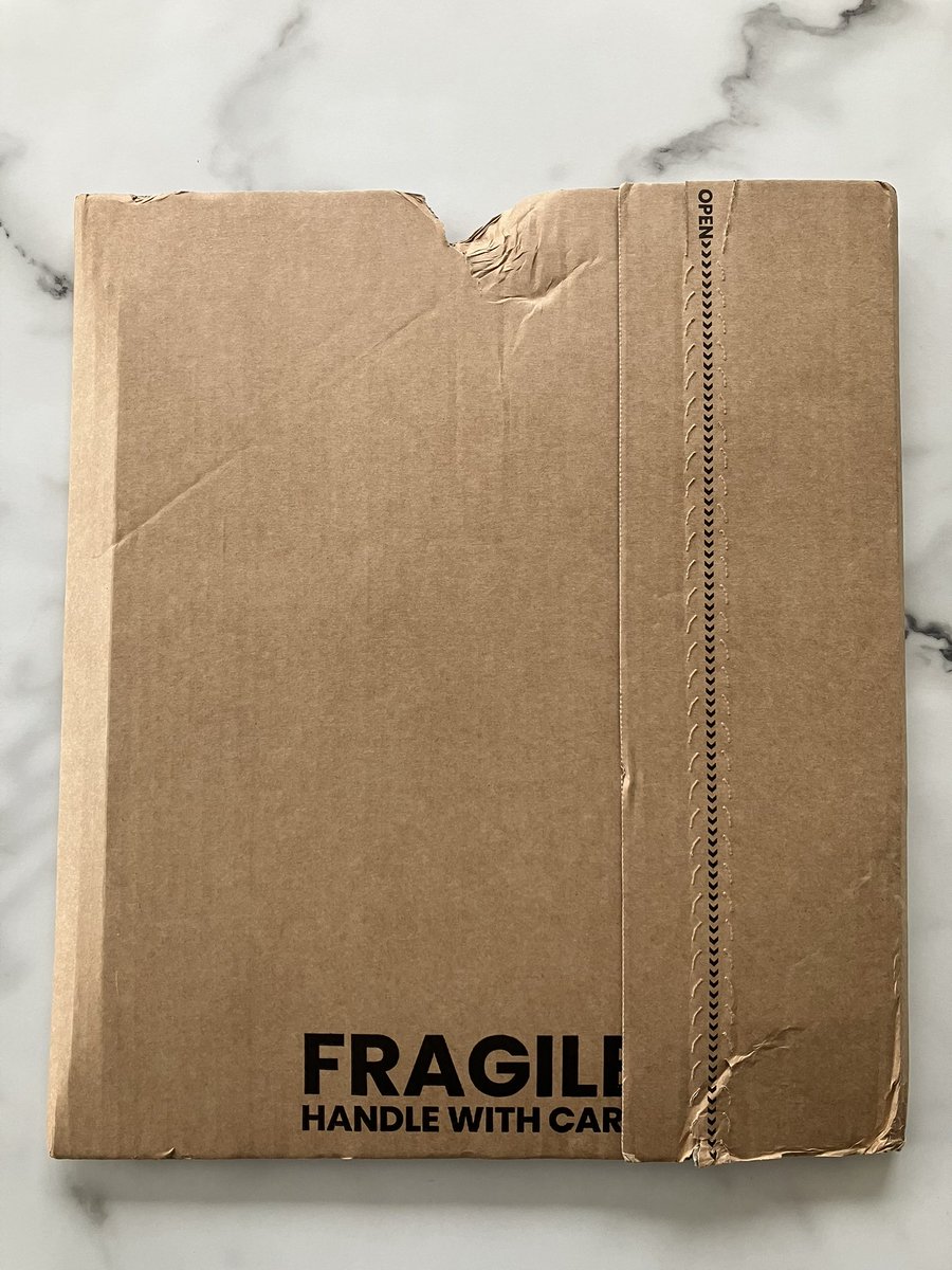 robmaski's tweet photo. Can I claim these damages from the useless @RoyalMail @RoyalMailHelp? £70 of records bent- I don’t want bent records. I didn’t pay for bent records. https://t.co/9wAkBCcKcT