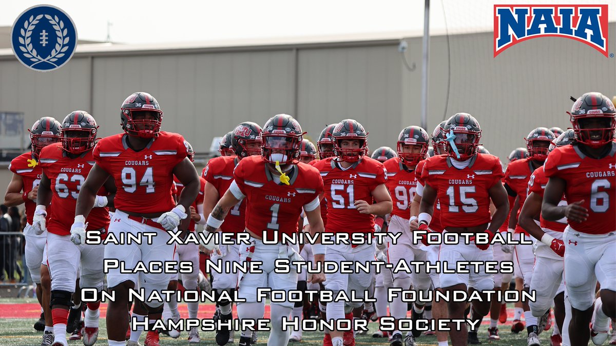 SXU Athletics (@sxuathletics) on Twitter photo News: <a href="/SXUFootball/">SXU Football</a> Lands Nine on NFF Hampshire Honor Society #GoCougs🐾🏈 #WeAreSXU
sxucougars.com/news/2025/4/16… News: <a href="/SXUFootball/">SXU Football</a> Lands Nine on NFF Hampshire Honor Society #GoCougs🐾🏈 #WeAreSXU
sxucougars.com/news/2025/4/16…