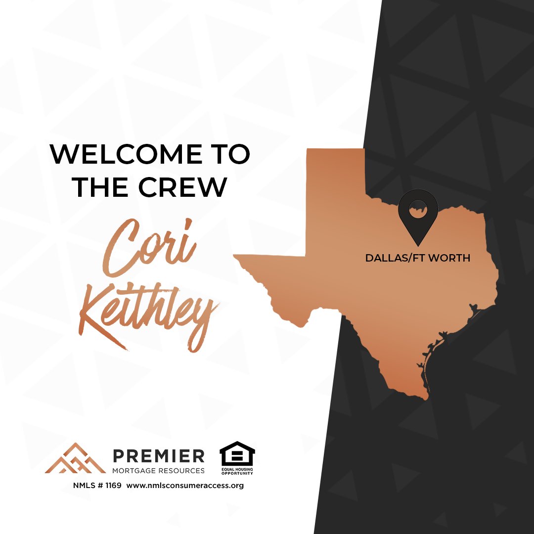 PMRLoans's tweet photo. Welcome to the team, Cori!🎉 We're so glad you're here! https://t.co/RAmuyFq56u