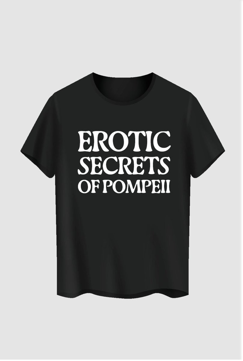 New T-shirt design available only at the merch stand on tour!

ESOP Tour dates: 

18/04 - Glasgow
19/04 - Darwen
20/04 - Sheffield
24/04 – Bristol
27/04 – Brighton
03/05 – London

Tix:
eroticsecretsofpompeii.com/live