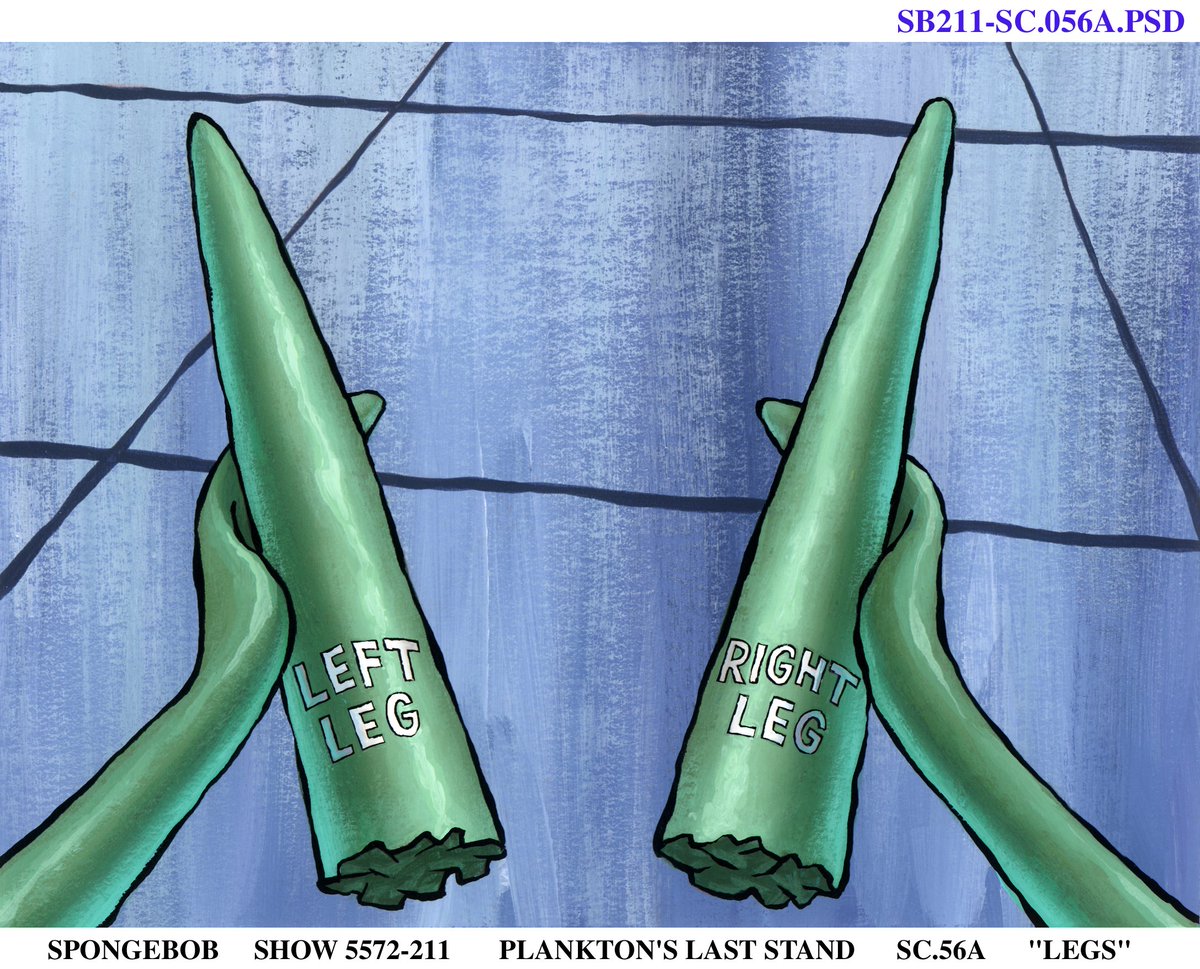 ArtofSpongebob's tweet image. A painting from the episode "Plankton's Army."