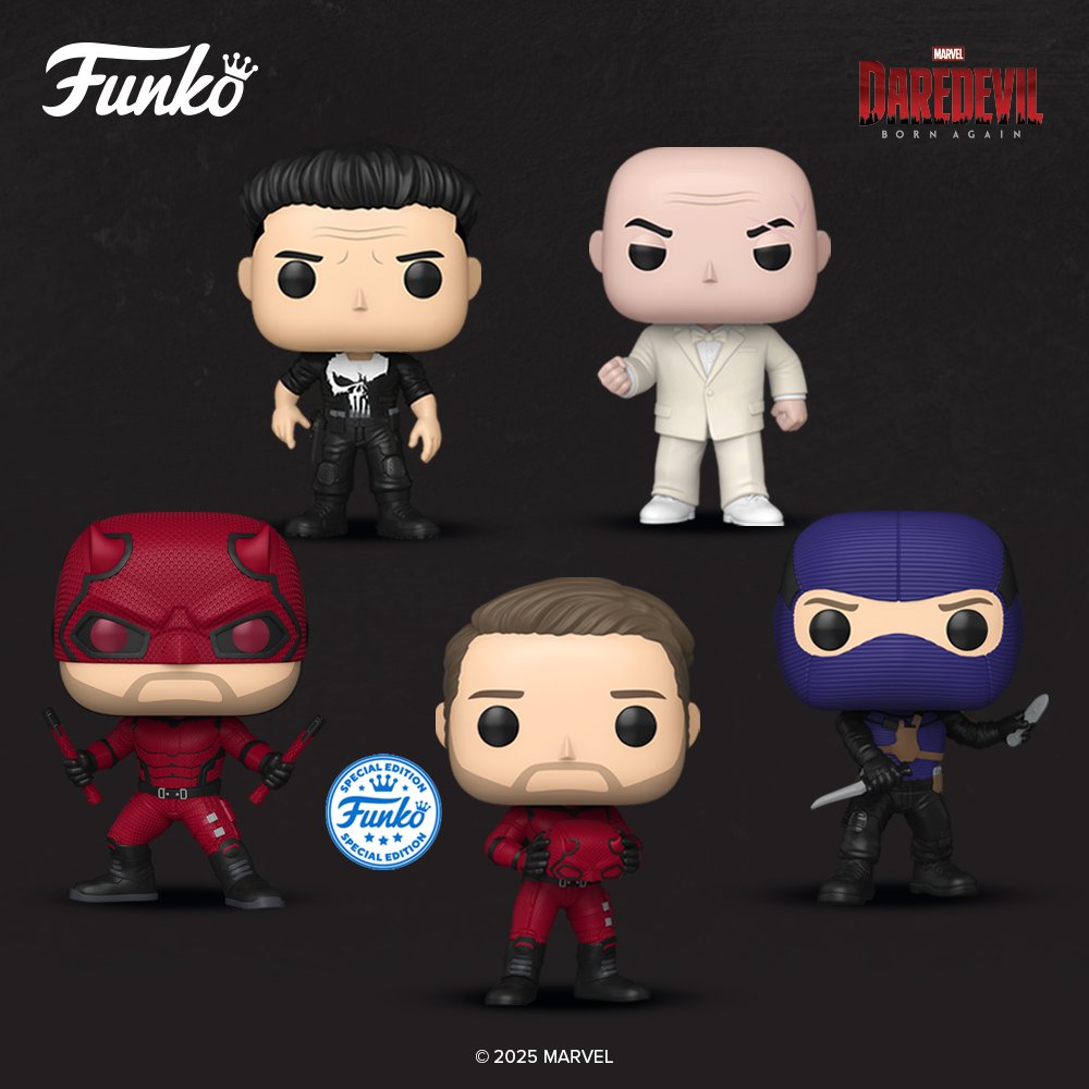 WE’VE NEVER BEEN SO BACK!! 😈 Unmask the newest collectibles from Marvel Television’s Daredevil: Born Again as you gear up for the season finale. bit.ly/4ipr1rT #Funko #FunkoPOP #Marvel #DaredevilBornAgain