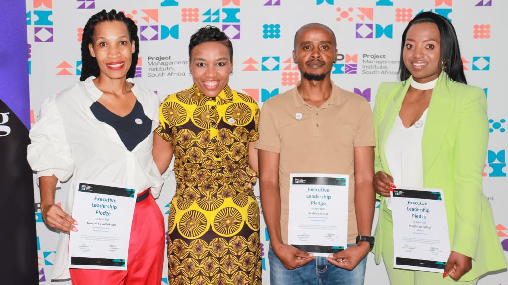 PMISouthAfrica's tweet photo. ๐ PMI SAโs KZN Branch is LIVE! Empowering project pros with: ย
โ
Leadership vision ย
โ
Mentorship & youth programs ย
โ
Networking & global partnerships ย
โจ Join the movement!
#PMISouthAfrica #KZNBranch #ProjectManagement #YouthinPM #PMICOMMUNITY #Mentorship #Leadership https://t.co/t2Pqcbe0YU