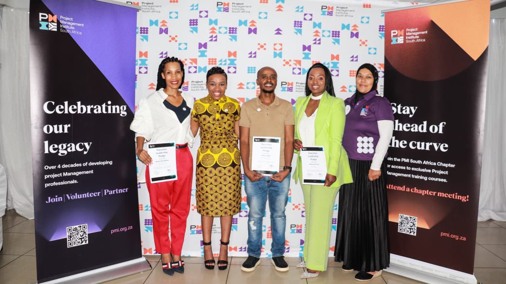 PMISouthAfrica's tweet photo. ๐ PMI SAโs KZN Branch is LIVE! Empowering project pros with: ย
โ
Leadership vision ย
โ
Mentorship & youth programs ย
โ
Networking & global partnerships ย
โจ Join the movement!
#PMISouthAfrica #KZNBranch #ProjectManagement #YouthinPM #PMICOMMUNITY #Mentorship #Leadership https://t.co/t2Pqcbe0YU