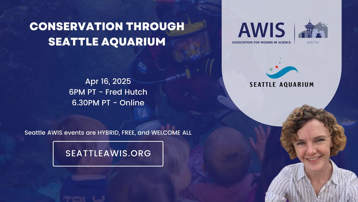 SeattleAWIS's tweet photo. We’re setting up for tonight’s inspiring talk with Alyssa Lind! Can’t wait to see you there. 🐟💙

Register: https://t.co/UsakK4impm
#SeattleAWIS #OceanConservation https://t.co/8ZCwCMrKBu