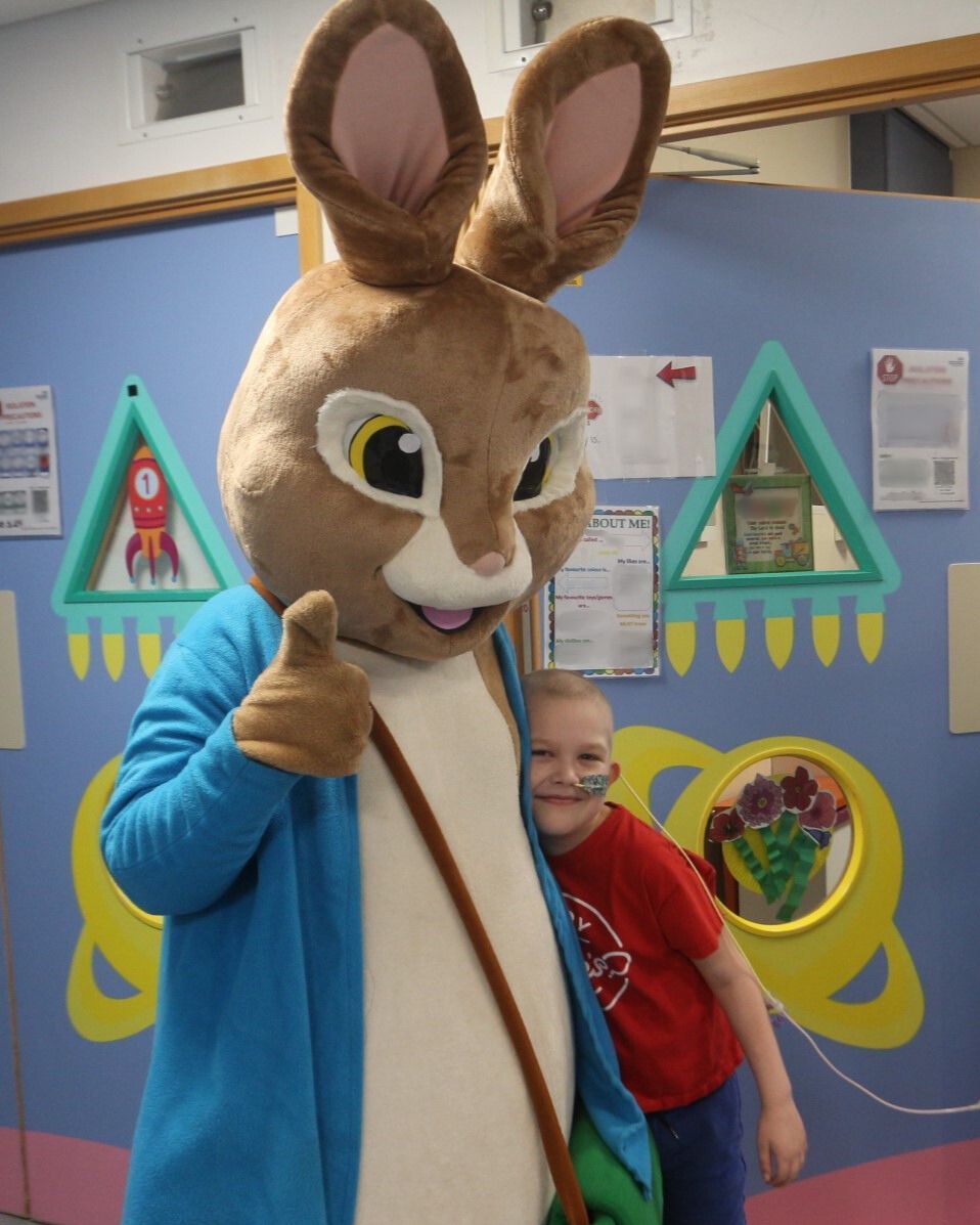 Large Mascot Easter Bunny - TO HIRE Large Mascot Easter Bunny - TO HIRE