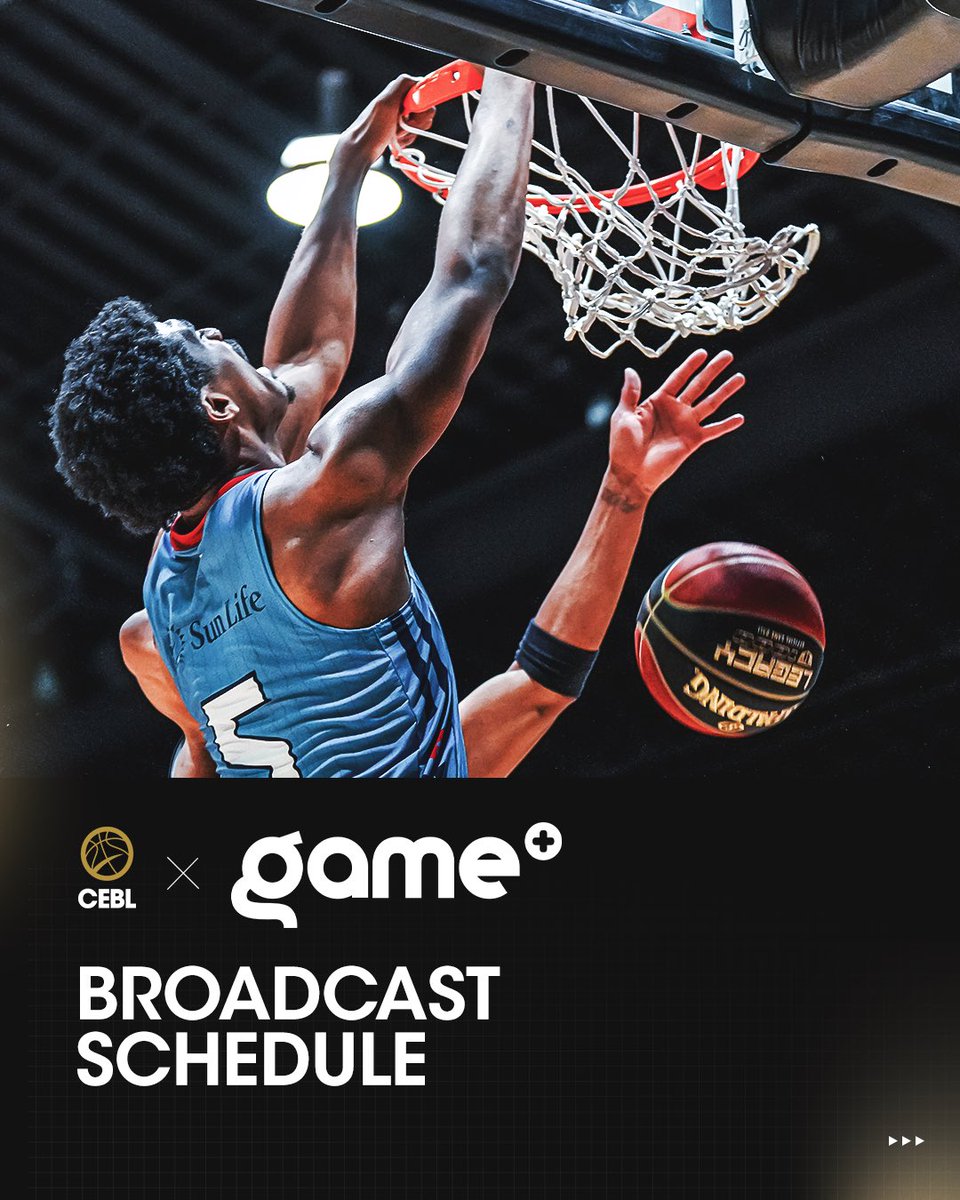 CEBLeague's tweet photo. Catch #CEBL hoops on @GamePlusNetwork this summer 🔥

Available across North America on cable, IPTV, satellite, and subscription streaming services, Game+ will broadcast 33 games this season, starting with the first game of #CEBLSeasonVII, May 11 when the @ED_Stingers host the @CalgarySurge 

Full schedule and read more at https://t.co/c7qj1YjRlK

#PullUp