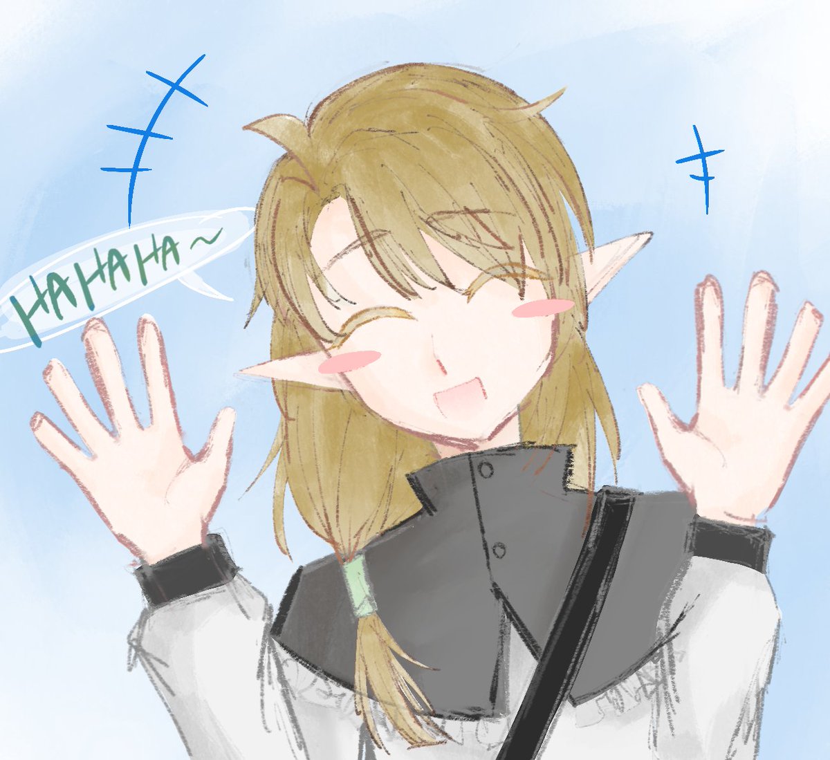 Nonhuman03_Lizz's tweet photo. oc 最近幾年難得完成度很高的圖 https://t.co/ZpeohxjY8U