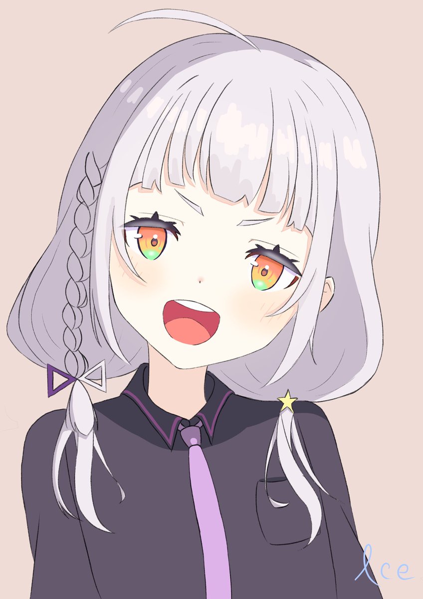 Ice_cafe11's tweet photo. 君の笑顔があるだけで

 #紫咲シオン
 #シオンの書物 https://t.co/3AngTQqwP8