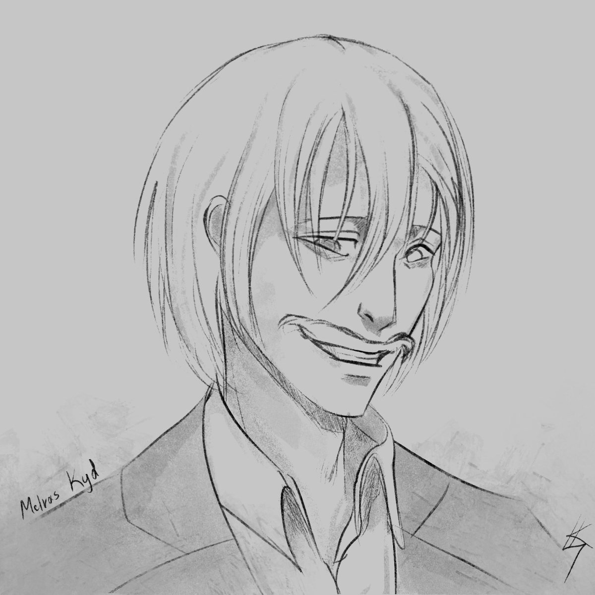 16/100 

London Bridge is falling down,
Falling down, falling down,
London Bridge is falling down,
My fair lady. ♪

The mood was to sketch Jack the Ripper.

#100DayChallenge #RecordofRagnarok