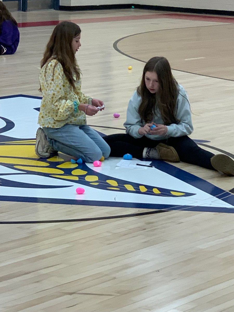 MPAVikings's tweet photo. 🥚📚 Our Junior High students cracked open some egg-cellent ELA practice during the PSSA Easter Egg Hunt! Each egg held a question—because who says test prep can’t be fun? 🐣✨ #PSSAPrep #LearningIsFun #EggHuntELA @MPASDVikings https://t.co/PCvqfGSQm8