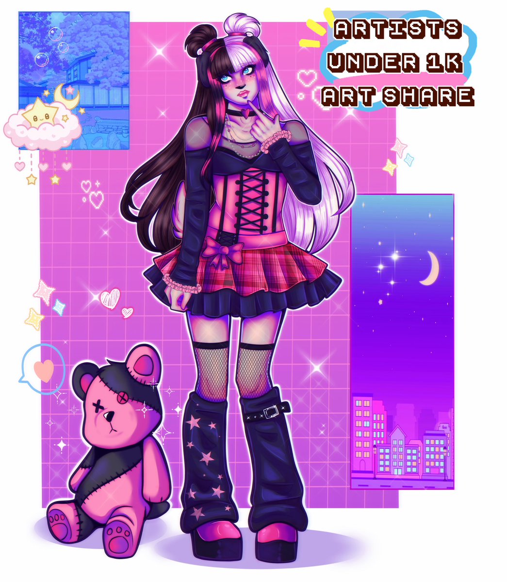 l0st_illusi0n_'s tweet photo. ARTISTS UNDER 1K ART SHARE #artshare

💕 Show your art!
💕 Share this post
💕 Keep is SFW
💕 No A*I or N*FT’s
💕i’ll RT as many as possible
💕 Support each other in the comments 
💕 Follow me if you’d like! https://t.co/LlMtGmFM5T