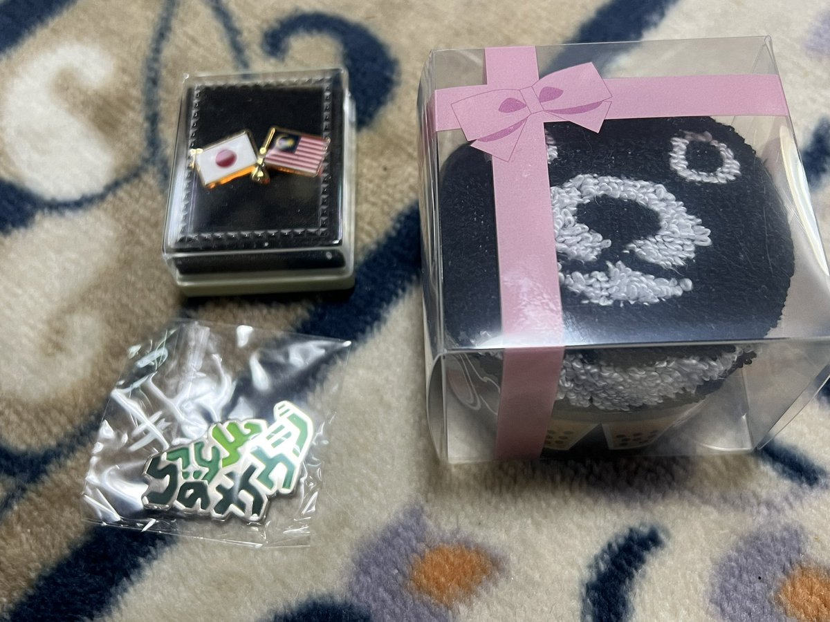 マレーシア、開幕直後に売ってたピンバッジは日馬友好の物だったが最近