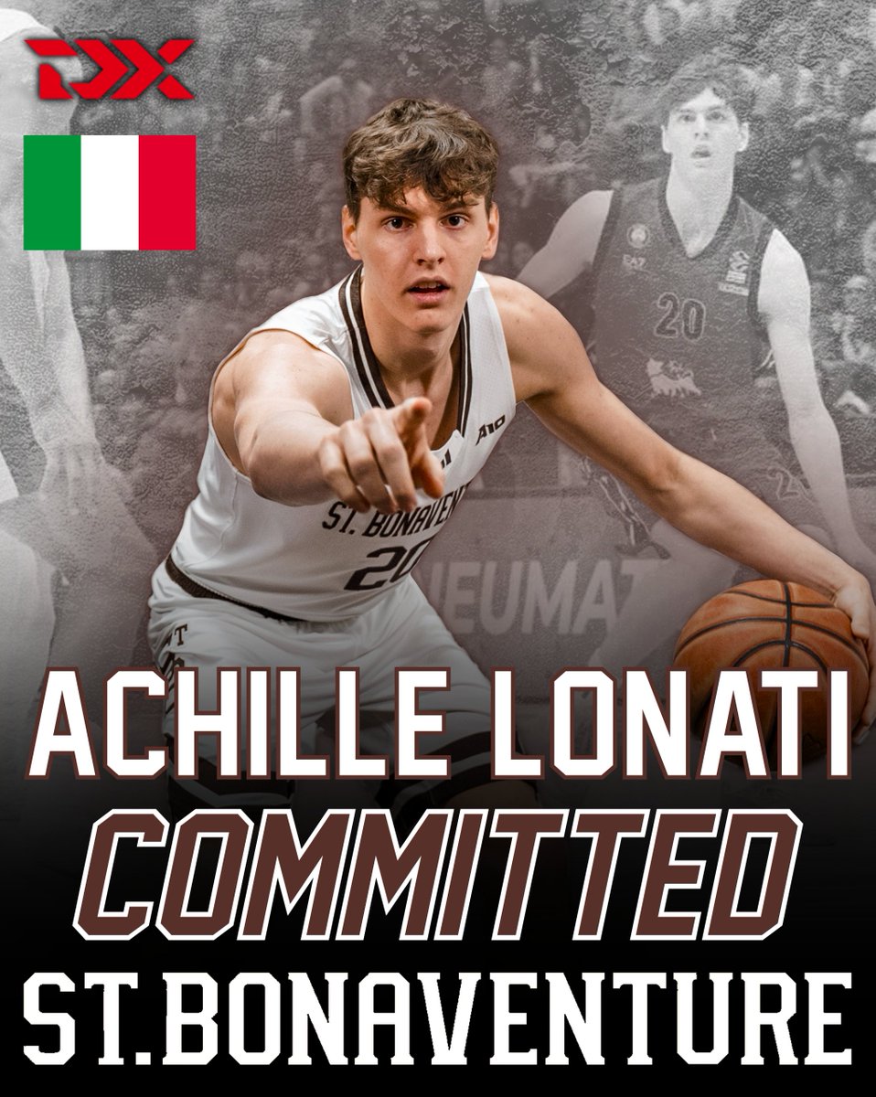 NEWS: Italian guard Achille Lonati has committed to St. Bonaventure, his agent Andrea Grossi told ESPN. The 6'5, 18-year-old made his Euroleague debut with Milan earlier this month. Had a host of HM offers before picking Mark Schmidt, Woj and the Bonnies.