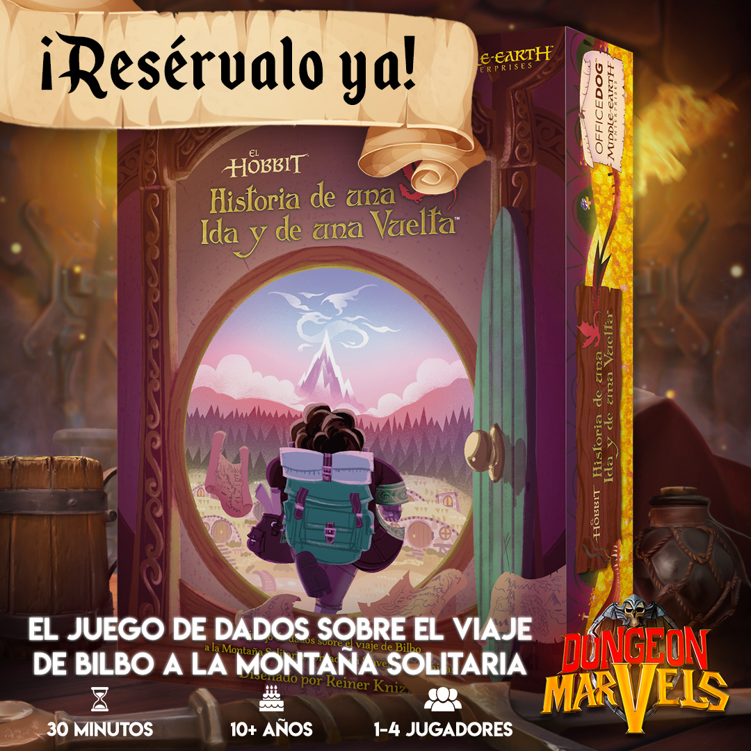 DungeonMarvels's tweet photo. En El Hobbit: Historia de una Ida y de una Vuelta, de 1 a 4 participantes compiten para crear el viaje a La Montaña Solitaria que más recompensas les otorgue, recuperar el tesoro de los enanos y derrotar al dragón Smaug.

¡Resérvalo ya!
https://t.co/ygN6SnodeL https://t.co/bWpjYVlFuy