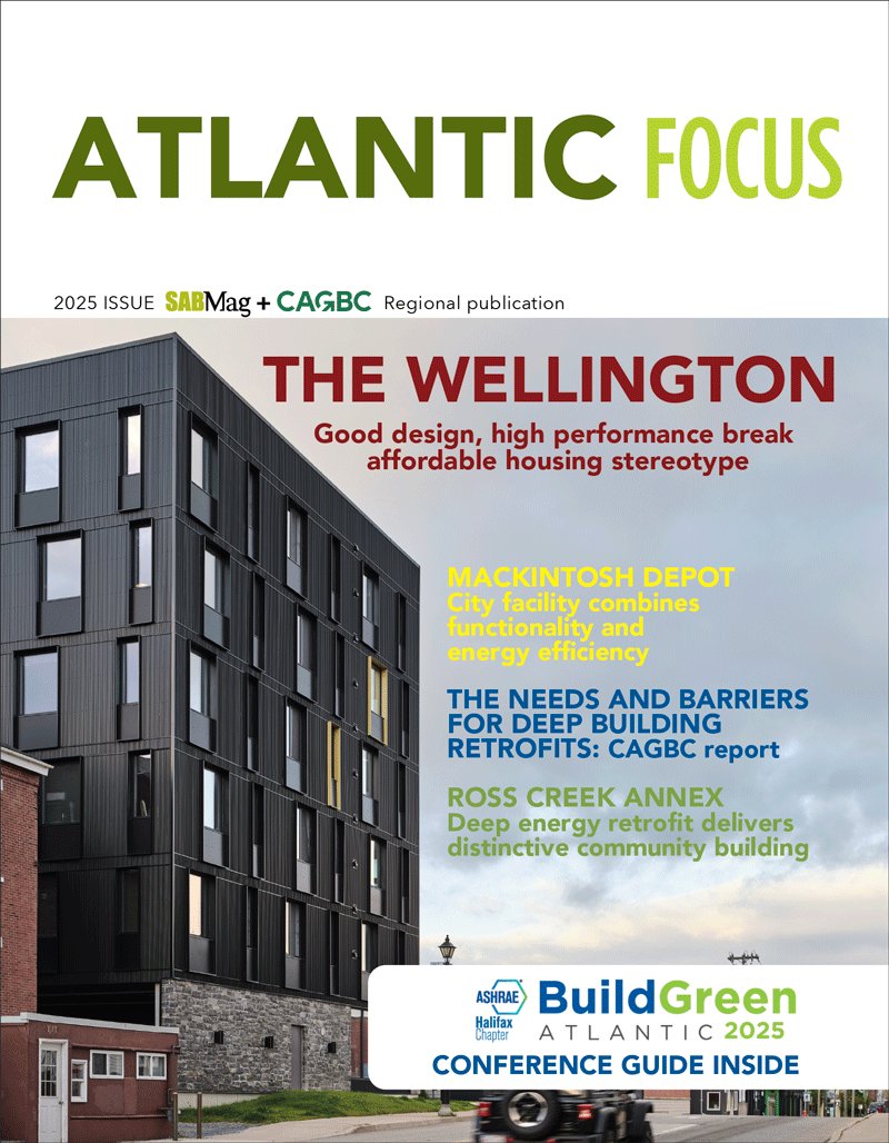 Check out the new issue of Atlantic FOCUS which covers recent high-efficiency projects in the Atlantic Region – a multi-bay works garage, a retrofit, and a mixed income multi-unit residential apartment – and more. cagbc.org/news-insights/…