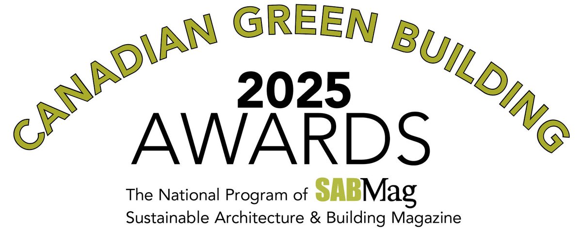See the 11 winning projects of the 2025 Canadian Green Building Awards – great projects from across the country. sabmagazine.com/awards/2025-aw…