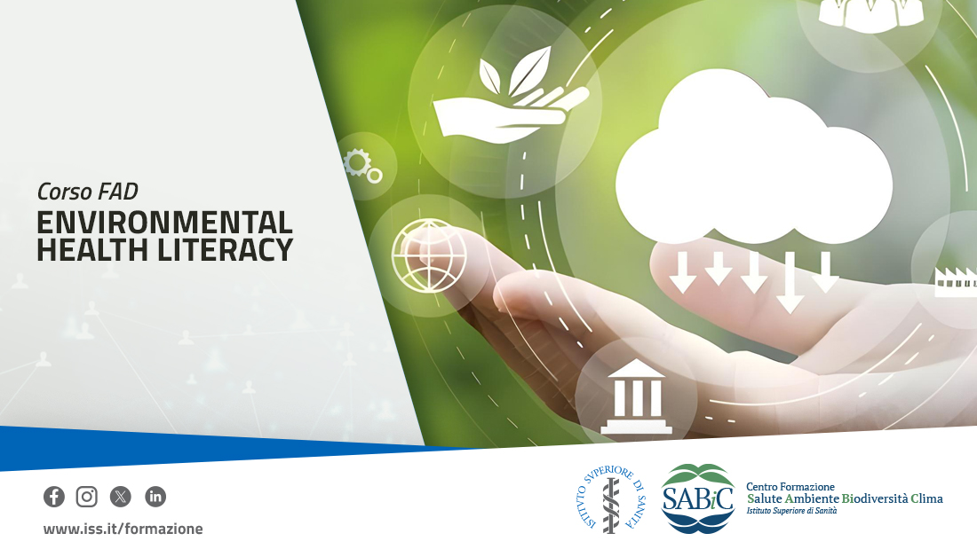 🆕 Online su EDUISS il corso FAD "Environmental Health Literacy" del programma #SABiC 🌍💻
📅 Iscrizioni: 15/04–03/12/2025
👩‍⚕️ Per professionisti sanitari e ambientali
📄 Info: eduiss.it/course/index.p…
🔗 iss.it/sabic

<a href="/istsupsan/">Istituto Superiore di Sanità</a> <a href="/SNPAmbiente/">SNPA</a> <a href="/ISPRA_Press/">ISPRA - Ist. Sup. Protezione e Ricerca Ambientale</a> <a href="/AssoArpa/">AssoArpa</a>
