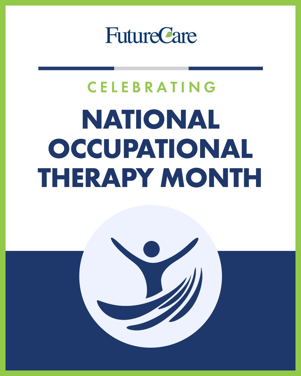 April is #OccupationalTherapyMonth, a time dedicated to honoring and highlighting the vital profession and the meaningful differences Occupational Therapists make in the lives of our patients. Thank you to all of our Occupational Therapists and Occupational Therapy Assistants!