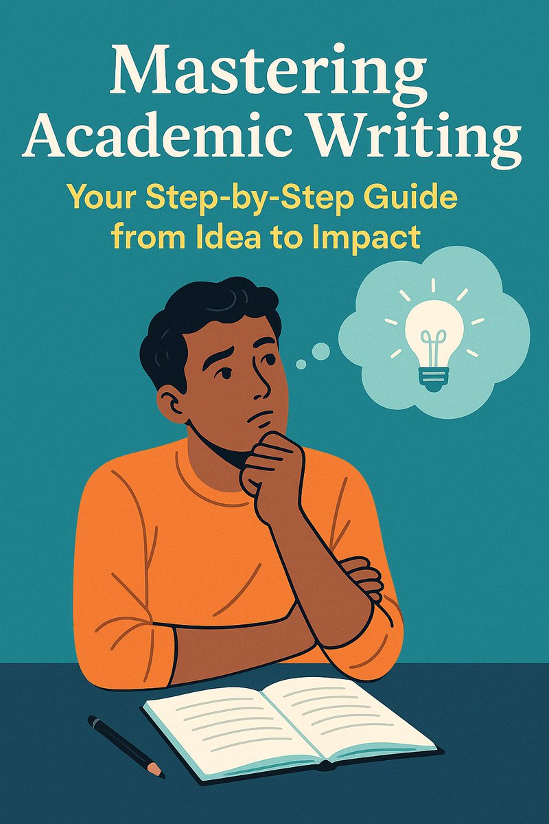 ScholarshipfPhd's tweet image. Mastering Academic Writing: Your Step-by-Step Guide from Idea to Impact

Struggling with academic writing? 

This thread breaks down everything you need to know—from structuring your paper to avoiding plagiarism. Let’s dive in!