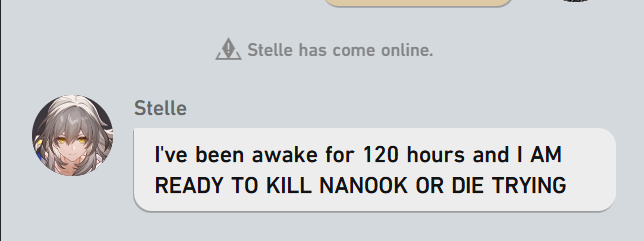 DeannaLatte's tweet photo. Note to self: Don't let Stelle get near energy drinks. Ever.
#HonkaiStarRail #Stelle #March7th #danheng #chatfic https://t.co/sis7nhIA8X