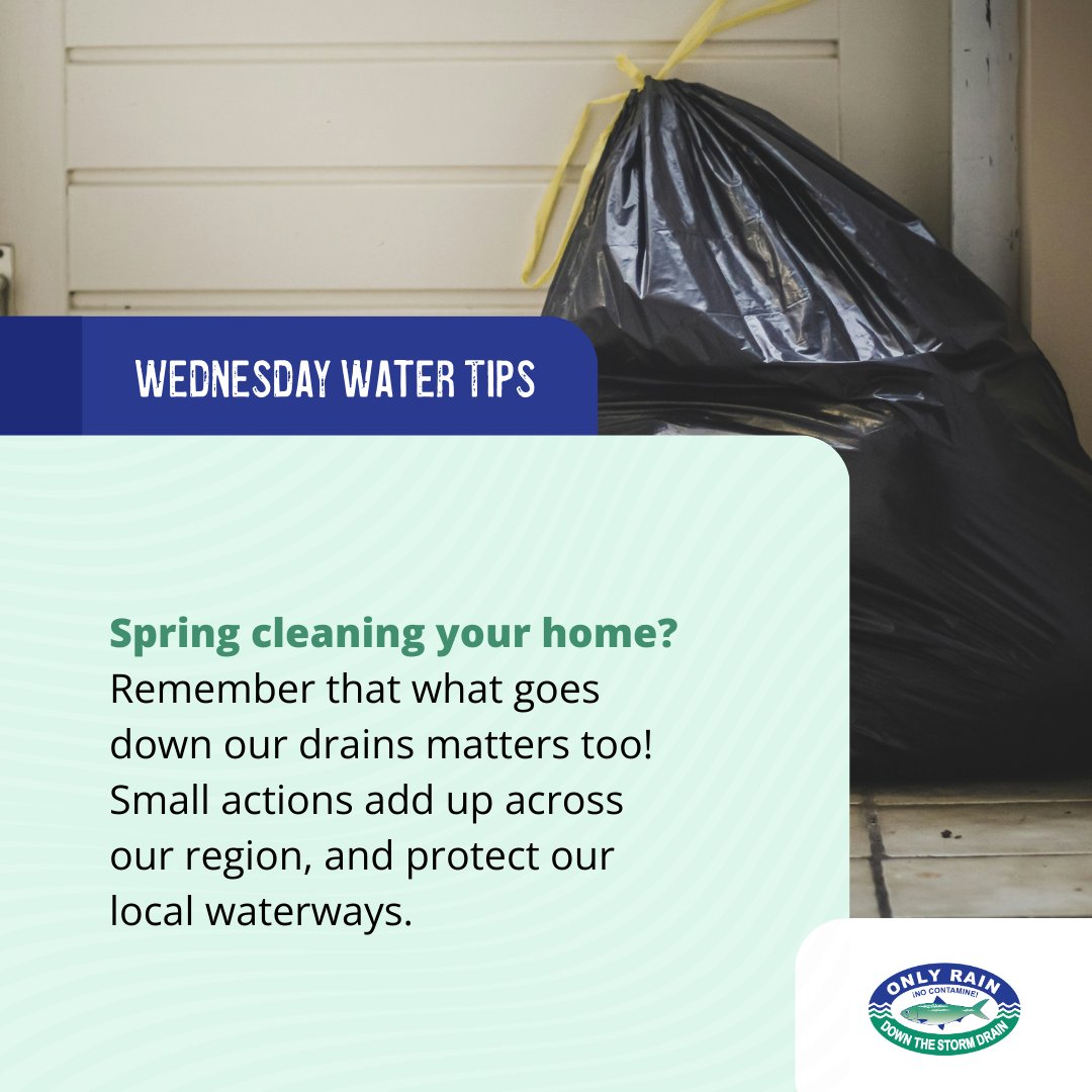 Northern Virginia Clean Water Partners (@nova_cwp) on Twitter photo The biggest spring cleaning tip is to toss away unwanted waste in its proper place! Every item you throw away in the correct place, whether its trash, recycling, or hazardous makes an impact on our environment and prevents pollution. onlyrain.org/trash-waste-di… The biggest spring cleaning tip is to toss away unwanted waste in its proper place! Every item you throw away in the correct place, whether its trash, recycling, or hazardous makes an impact on our environment and prevents pollution. onlyrain.org/trash-waste-di…