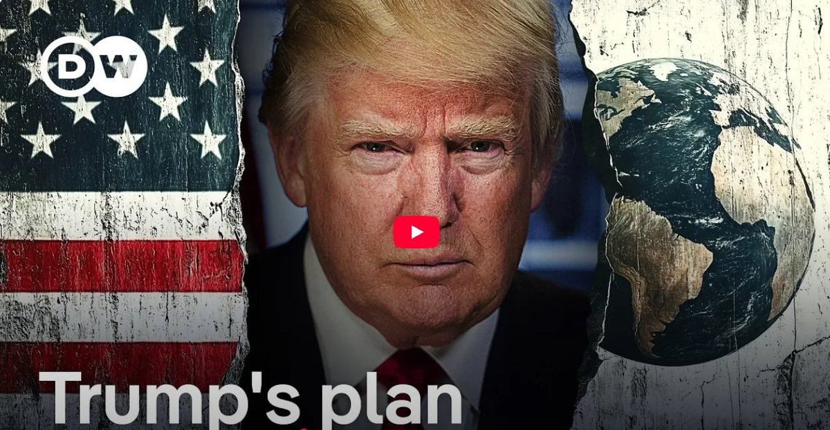 Theories of Trump: Is he pursuing a strategy of realism, of a "reverse Kissinger" (aligning with Russia against China), or of spheres of influence? Or just a tactic of mass disruption? 

Pleased to contribute to this thoughtful <a href="/dwnews/">DW News</a> video by <a href="/rbsw/">Richard Walker</a>: