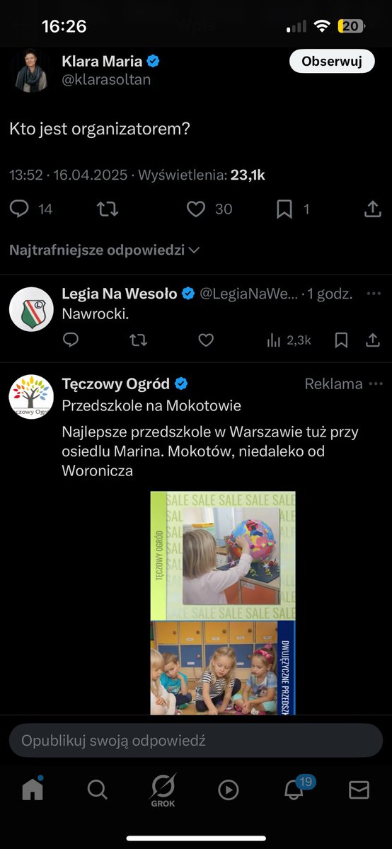 DushanePNK's tweet photo. @klarasoltan @Sluzby_w_akcji Wygląda na to że przedszkole Tęczowy ogród jest organizatorem https://t.co/D71DE1kKaP