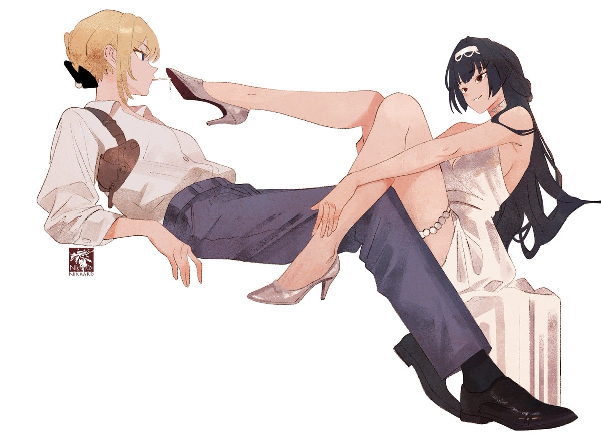 They are girlfriends actually #astralyn