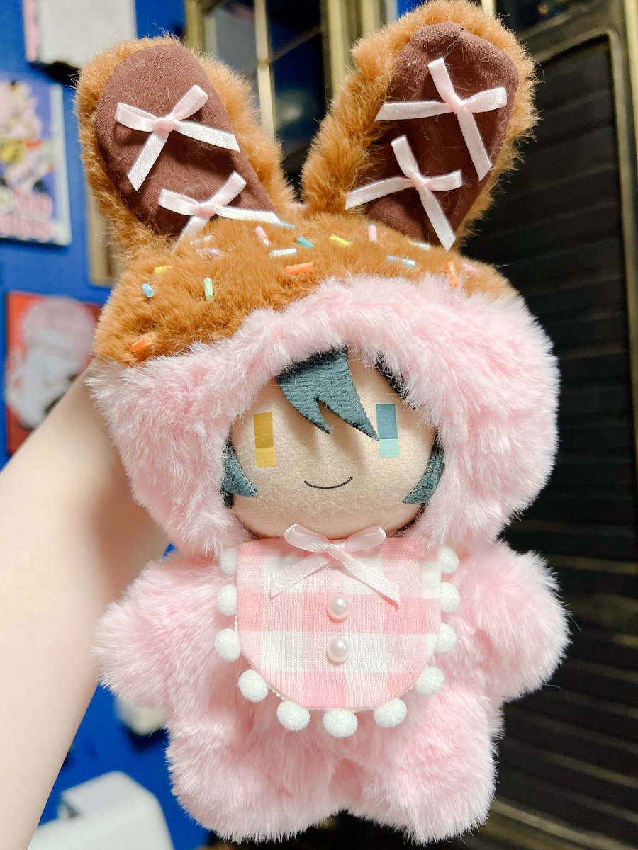 dignified_death's tweet photo. できたぁ！！！
アイス着ぐるみ🍨
2種類あるよ！！
おるちゃんのヘアクリップ付きます😌✨ https://t.co/Hz4I7krBHZ
